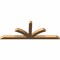 Ekena Millwork Richland Smooth Timber Gable Bracket, Western Red Cedar, 72"W x 27"H x 3 1/2"D x 3 1/2"F, 9/12 Pitch GBW072X27X0404RIC00SWR - alternate 3